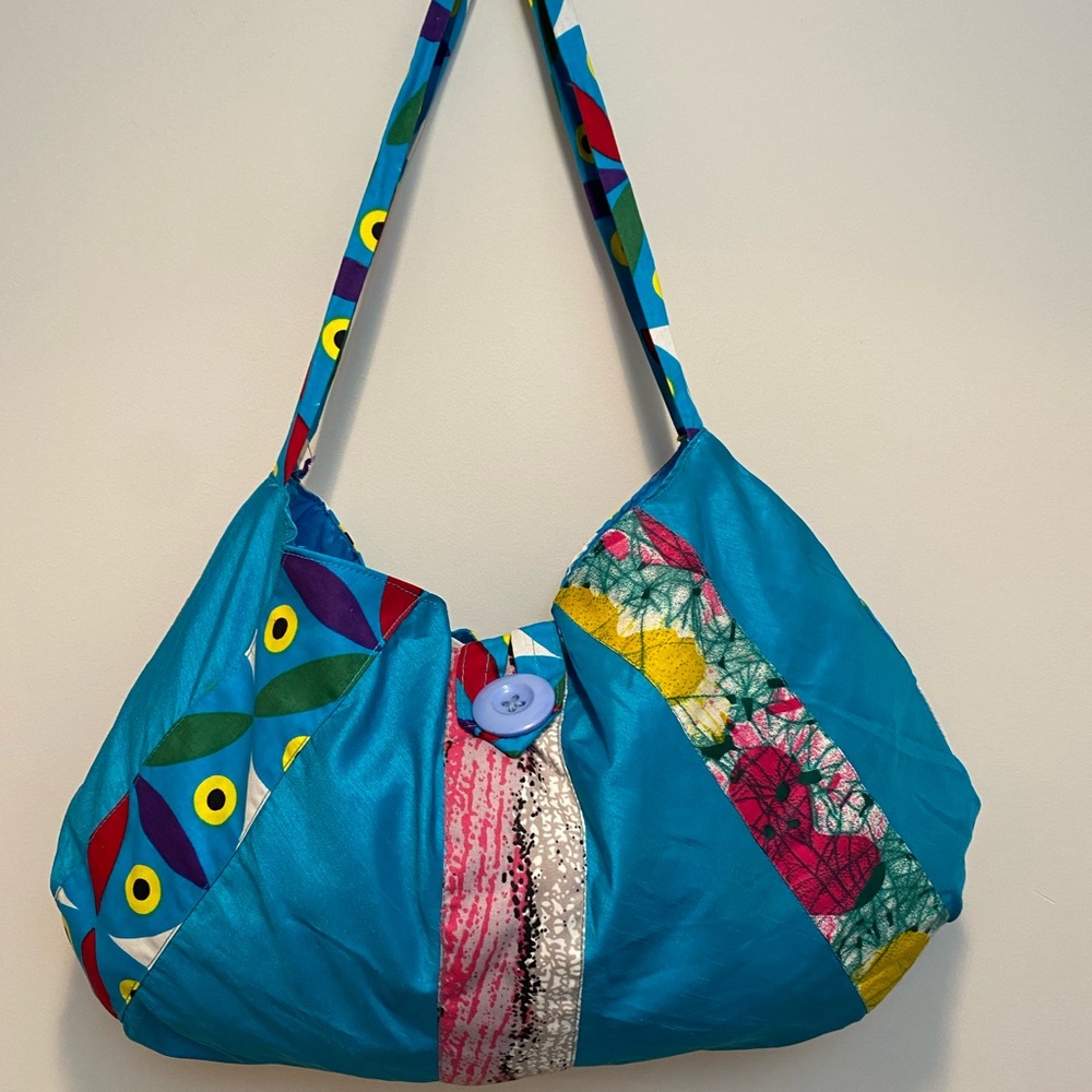 African Print bag. Hand made. Ships from Michigan. Give an African Gift 🎁